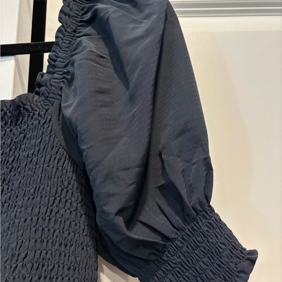 Hill House Black Smocked Dress NEW - Picture 7 of 9